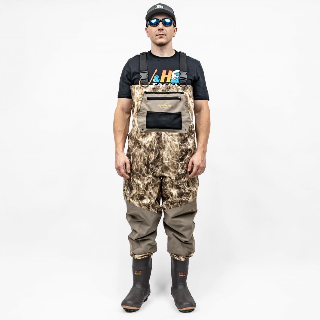 Caddis Mossy River Breathable Bootfoot Chest Wader