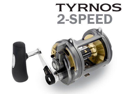 Shimano Tyrnos Two-Speed Lever Drag Reels