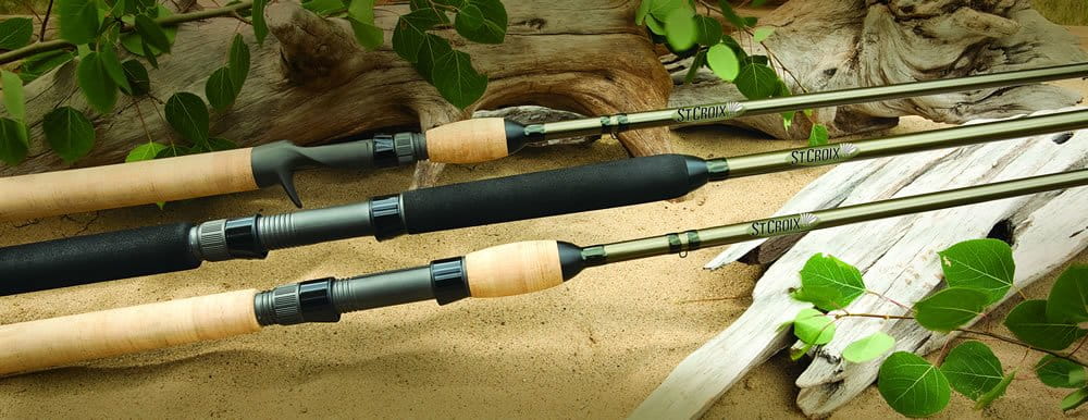 St Croix Wild River Spinning Rods