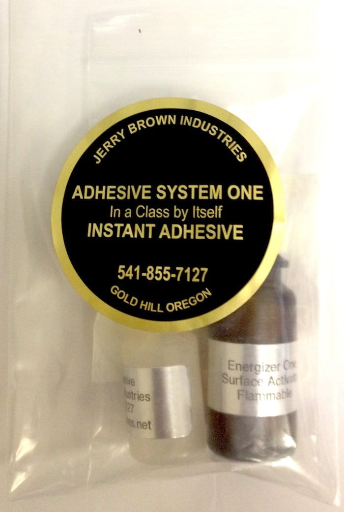 Jerry Brown Adhesive System One Instant Adhesive