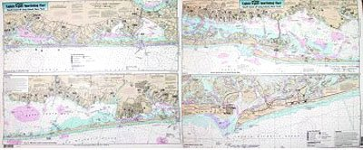 Captain Seagull's South Coast of Long Island NY Inshore Nautical Chart