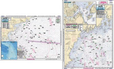 Captain Seagull's Gulf of Maine, Massachusetts Bay Nautical Chart