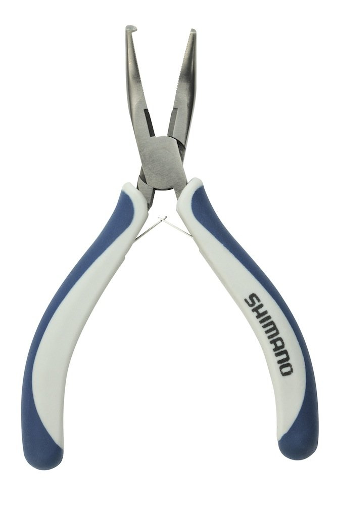 Shimano Brutas 4.5" Bent Nose Split Ring Pliers