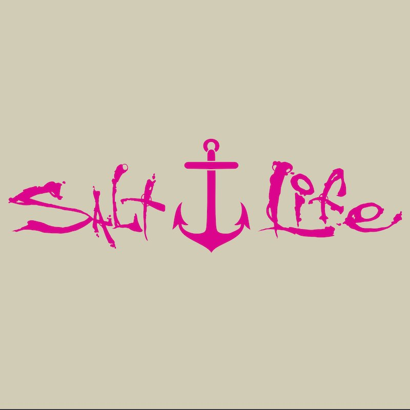 Salt Life Signature Anchor Decal