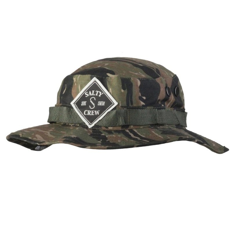 Salty Crew Tippet Patched Bucket Hats