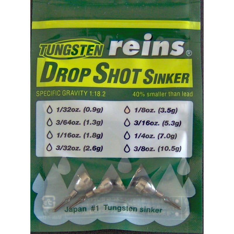 Reins Tungsten TG Drop Shot Sinker Weights