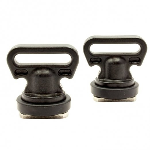 Yak Attack Vertical Tie Down, Track Mount, 2-Pack