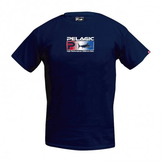 Pelagic Deluxe USA Fade Fishing T-Shirts