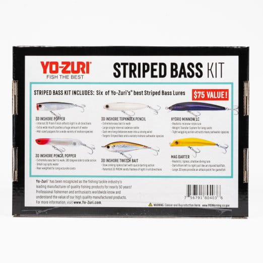 Yo-Zuri Striped Bass Lure Kit