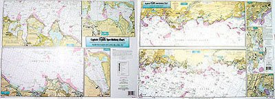 Captain Seagull's Coast of CT and North Shore of Long Island NY Inshore Nautical Chart