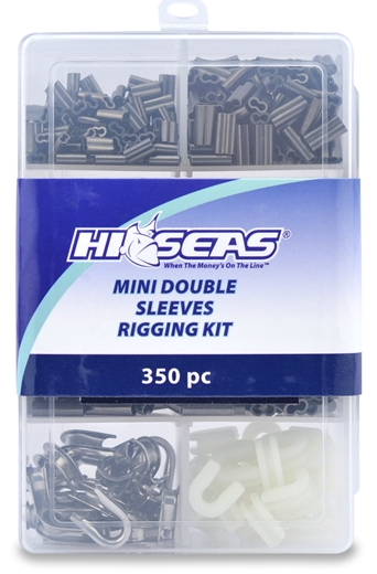 Hi-Seas Mini Double Sleeves Rigging Kit - 350 Pieces Hi-Seas Double Sleeves Kit