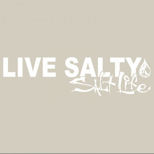 Salt Life Live Salty Decal