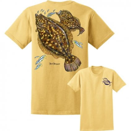 David Dunleavy Flounder Short Sleeve T-Shirt