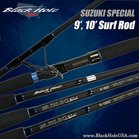 Black Hole USA Suzuki Special Surf Spinning Rods SUZUKI 962