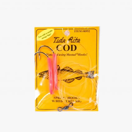 Tide Rite Sproat Hooks W/Red Tubes Rig