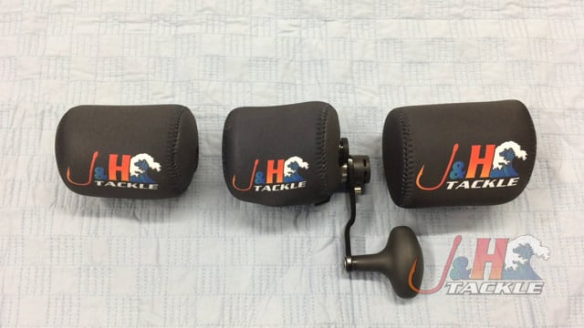 J&H Tackle Neoprene Conventional Reel Covers