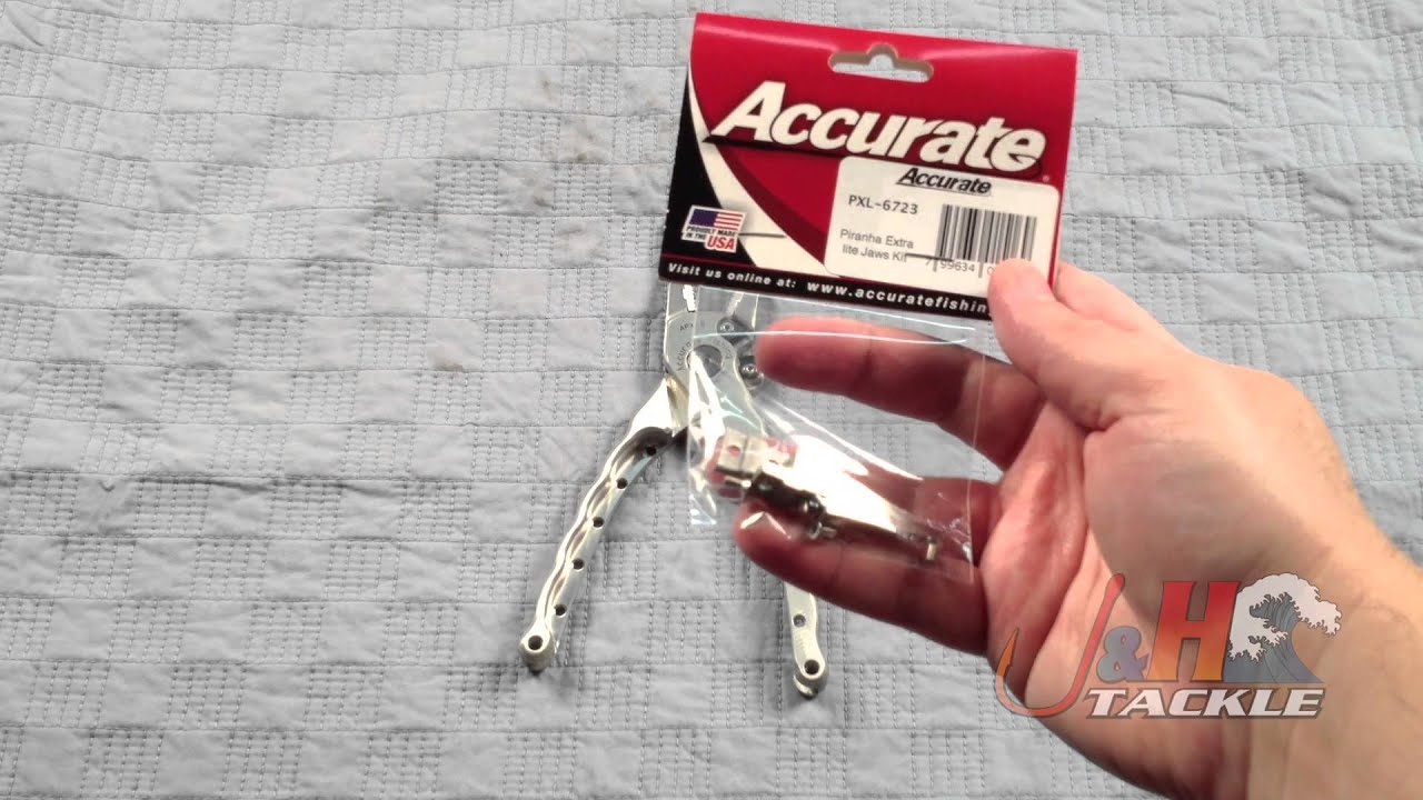Accurate Piranha Extra Lite Pliers Replacement Jaws Kit