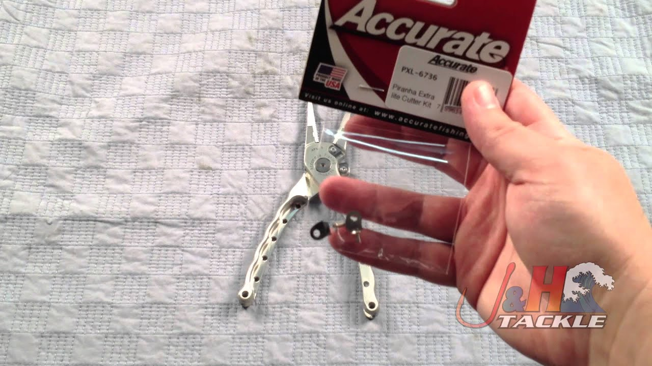 Accurate Piranha Extra Lite Pliers Replacement Cutters Kit